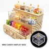 10Pcs Miniature Creative Candy Storage Case Clear Landscape Mini Candy