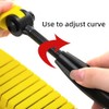 Hand Sanding File Block, Adjustable Radius Flex Longboard Sanding Block