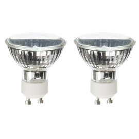 Anyray A1817Y (2)-Bulbs 20 Watt GU10 Base 20Watts BAB Flood Light Bulb 120-Volts 20W Lamps