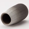 Marui Pottery MR-11-7311 Shigaraki Ware Hephamon, Flower Base, Large, White,