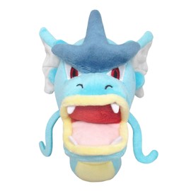 Sanei Boeki PP138 Pokémon All Star Collection Plush Toy, Gyarados, Size S, W 3.1 x D 10.0 x H 7.1 in (8 × 25.5 × 18 cm)