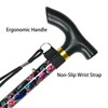 CLOKTA Folding Cane, 5-Level Adjustable Height Lightweight Portable Foldable Walking