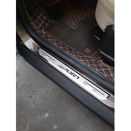 for Mazda CX-5 Door Sills Mazda CX5 CX 5 2017-2022 Car Door Sill Scuff Plate Door Sill Protector Door Step Cover Trim 4PCS