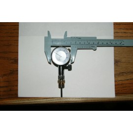 NONE IGNITION TDC TIMING DIAL INDICATOR, 12mm SPARK PLUG, 2-CYCLE 2-STROKE ENGINE