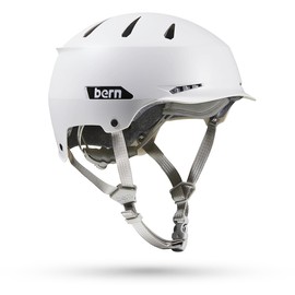 Bern Hendrix Adult Bike Helmet, Brim Style, Multisport Certified, MIPS Rotational Impact Protection, Matte Vapor, Medium