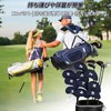 DELUXEFOX Golf Iron Covers Set (Pack of 10) Numbered Iron