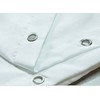 WG WHITE ANTI-BACTERIAL FABRIC SHOWER EXTRA LONG AND EXTRA WIDE