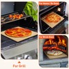 Arcedo Pizza Stone for Oven and Grill, 12 Inch Square