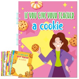 Dunzoom If You Give Your Teacher a Cookie Book: A4 Large a Fun Teacher Appreciation Gift Idea for Classroom School