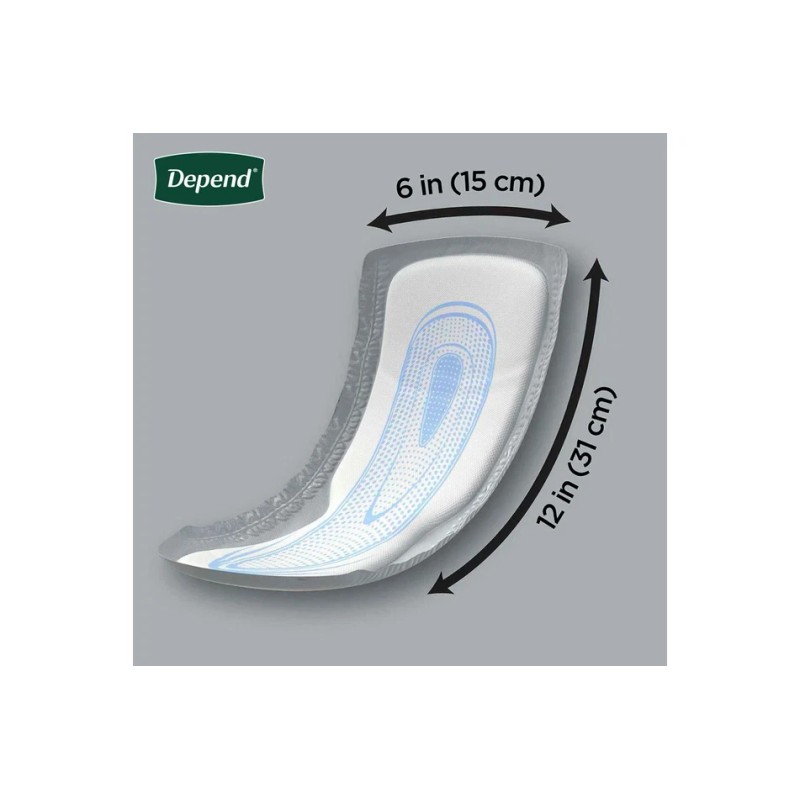 Depend Incontinence Guards Men Maximum Absorbency 112 Count Bulk Pack