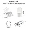 WEYICHUANG Paper Towel Dispenser Key, 5 Pack Universal Dispenser Key,Universal
