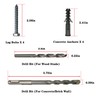 NKAIKE Lag Bolt Kit for Mounting TV Bracket Into Wood