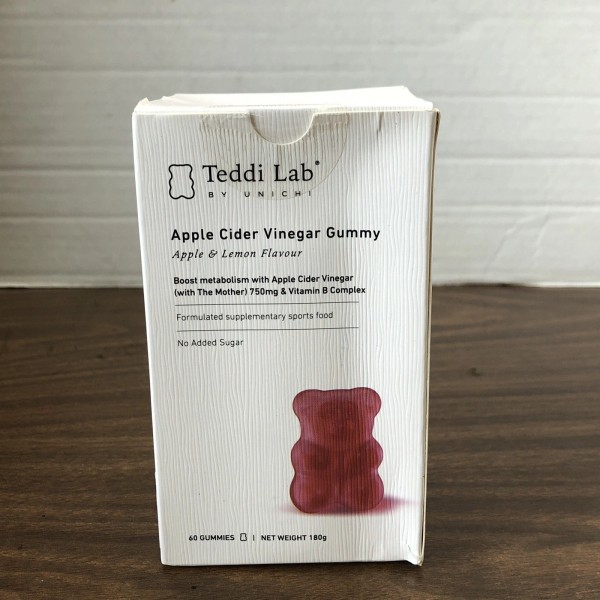 Unichi Teddi Lab Apple Cider Vinegar Gummy 60 Gummies Lemon