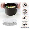 2 Pack Cast Iron Trivets, Decorative Oval Trivet 9.6"x7.3", Heat
