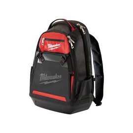 Milwaukee 48-22-8200 1680 Denier 35 Pocket Jobsite Backpack w/ Laptop Sleeve and Molded Plastic Base