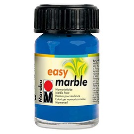 Marabu Easy Marble Paint 15ml - 095 Azure Blue