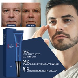 15g Augencreme für Männer, Augencreme Gegen Falten, Anti-Aging, Augenpflege, gegen dunkle Augenringe, Aufhellung & Faltenpflege, Reduziert wirksam Augenfältchen - Style C