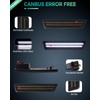 PWOBVZ Dynamic White LED Side Marker Lights Compatible for Dodge