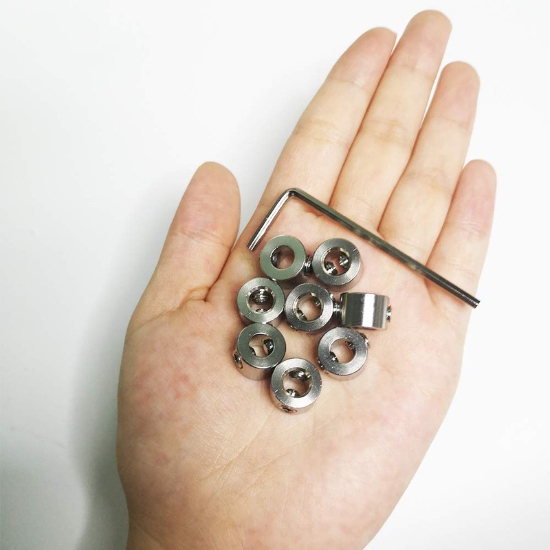 Depth Stop Rings Set, CESFONJER Depth Limiter Drill Ring Positioner