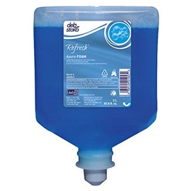 AZU2LT Deb Group 2 Liter Refill Blue Refresh Azure Pleasant Scented Foam Soap