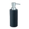 WENKO Mila Soap Dispenser Blue Ceramic 6 x 18.5 x