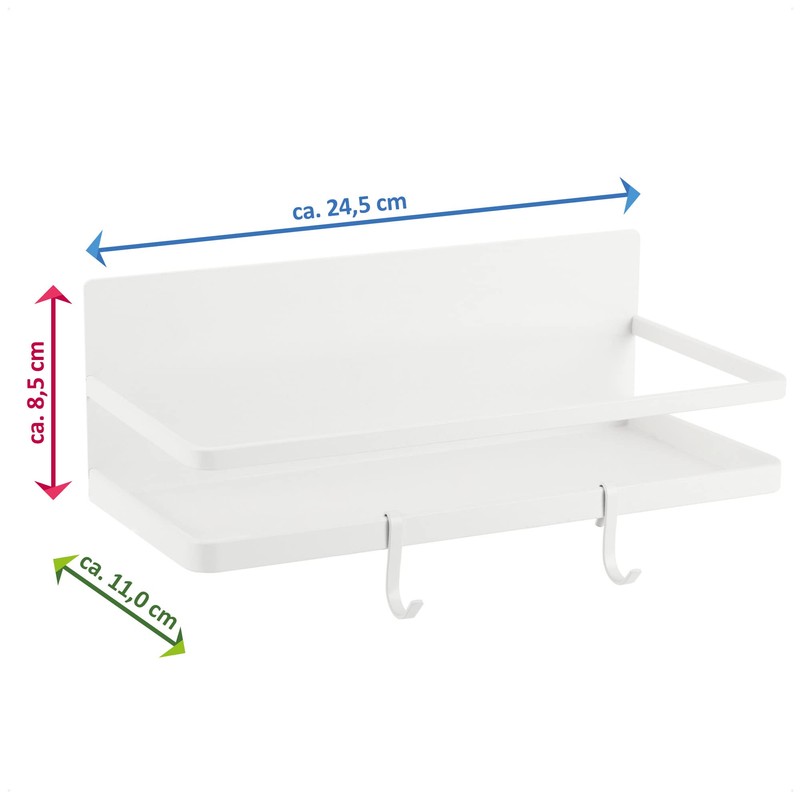 Robin Goods® Fridge Magnetic Shelf - Hanging Shelf with 2