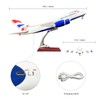 Bswath Large Model Airplane 1:160 British Airway 380 Model Jet