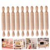 ABOOFAN 12pcs Rolling Pin House Adjustable Rollers Pins Miniature Decor