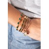 Alex and Ani May Birthstone Emerald Cut Bangle