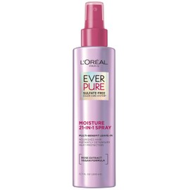 L'Oral Paris LOral Paris Sulfate Free Moisture 21-in-1 Leave-In Conditioner for Dry Hair, EverPure, 6.7 fl oz