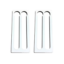 COVERBAGBCN - Set of 2 Coffee Capsule Holders for 24 Capsules | Compatible with Nespresso | Methacrylate Capsule Stand | Versatile Installation for Storage of Coffee Capsules (White)