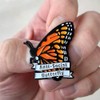 Anti Social Butterfly Enamel Pin