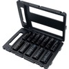 CRAFTSMAN Deep Impact Socket Set, SAE, 1/2-Inch Drive, 12 Pieces