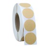 Hybsk 1 inch Round Color Coding Dot Labels Kraft 1000