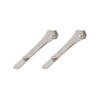 Slip-on Stainless Steel Clasp, Medium, Set of 2 DAS-1501 Clips,
