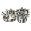 CONCORD 7 PCS Stainless Steel Cookware Set