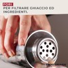 Fackelmann Miscelatore Shaker in Acciaio Inossidabile, Argento, Capacità 400ml