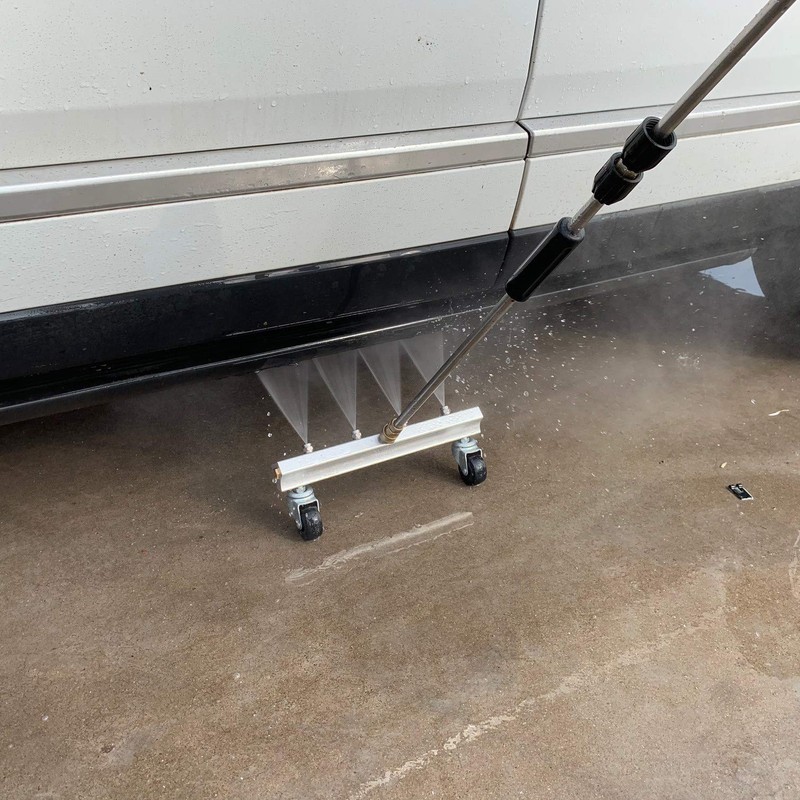 M MINGLE Pressure Washer Undercarriage Cleaner, Under Car Wash, 4000