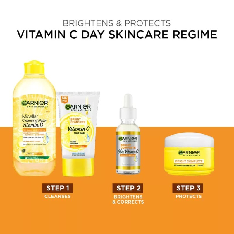 Garnier Bright Complete Vitamin C Booster Face Serum for All