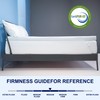 Subrtex 3 Inch Gel-Infused Memory Foam Mattress Topper High Density