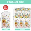 100 Spring Summer Disposable Paper Decorative Guest Napkins, Floral and