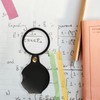 Bojueshaw Mini Pocket Magnifier,8X Magnifying Glass with Foldable PU Leather