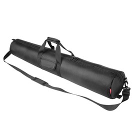Hemmotop Tripod Case 120cm Carry Bag Diameter 18cm with Superior Zippers and Fasteners Waterproof Storage Bag with Light Stand/Microphone Stand Thick Cushion Fishing Rod Camping Pole Case with Strap