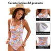 Traje de Baño para Mujer, Una Pieza, Diseño Completo (MX/US,