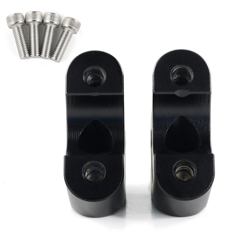 xitomer Motorcycle Offset Handlebar Riser Relocator Set Fit For Svartpilen