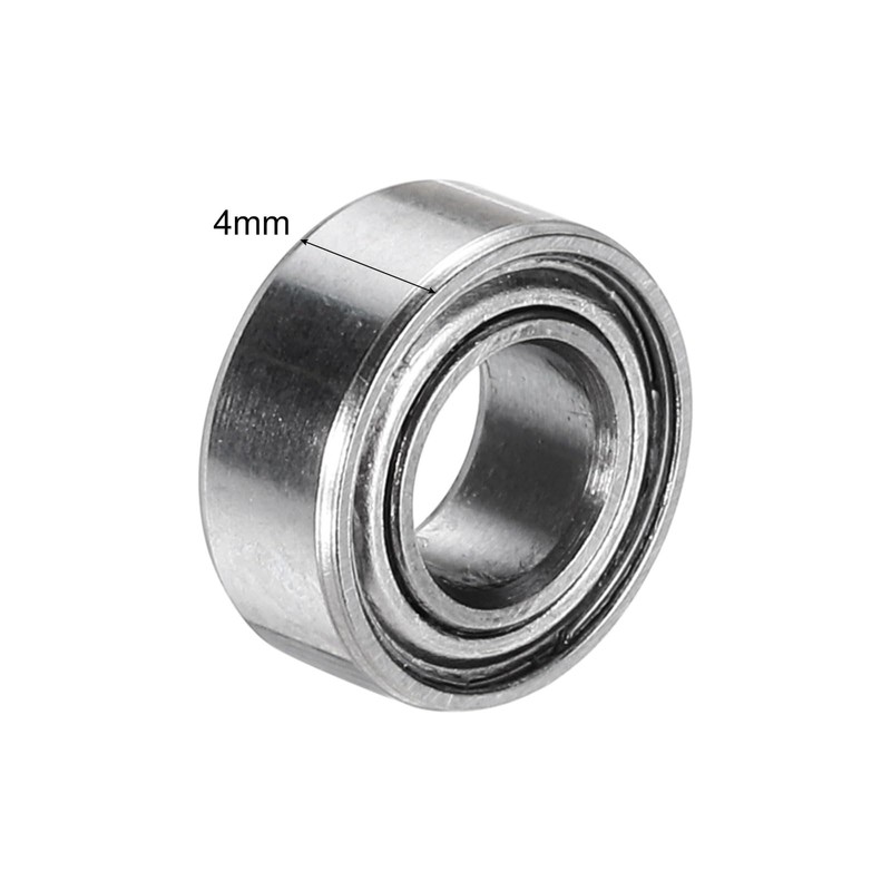 sourcing map 5Pcs SMR105ZZ Stainless Steel Ball Bearing 5mm x