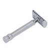 Double Edge Safety Trimmer Washable Zinc Alloy Manual Clipper Handle