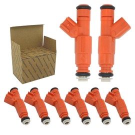 Gautory - Inyectores de combustible compatibles con Ford Crown Victoria Excursion F-250 F-350, Lincon Town Car, Mercury Grand Marquis 4.6L reemplaza 0280155917 CM5138, juego de 8 unidades