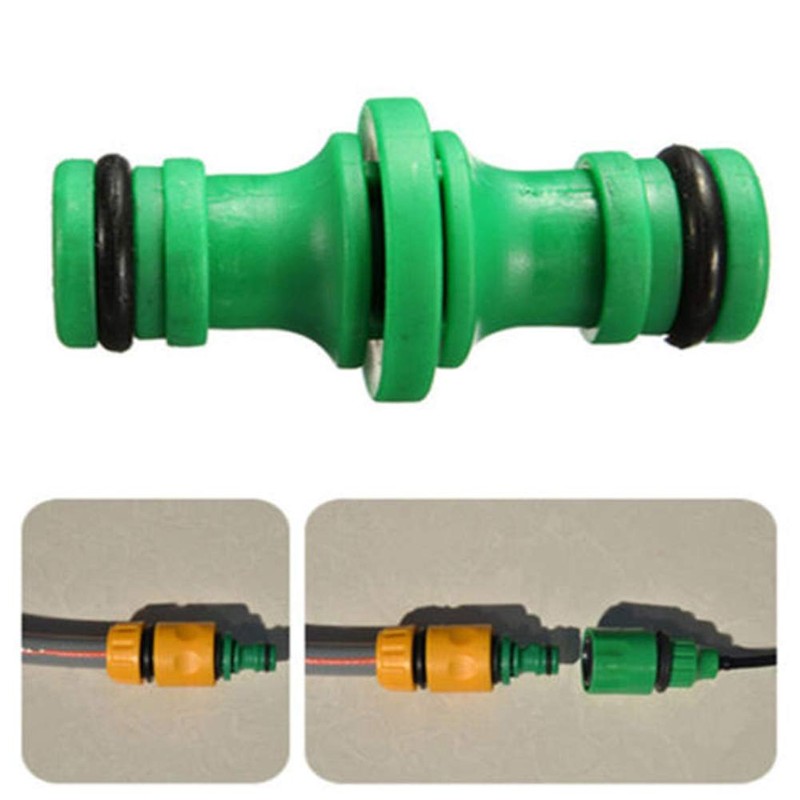 Weforu Double Male Connectors. 6 Pack 1/2 Inch Quick-Connector Snap-Fit