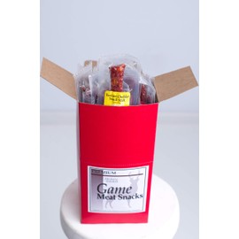 1 oz Venison Cheddar Snack Stick (30 Individual sticks/box)